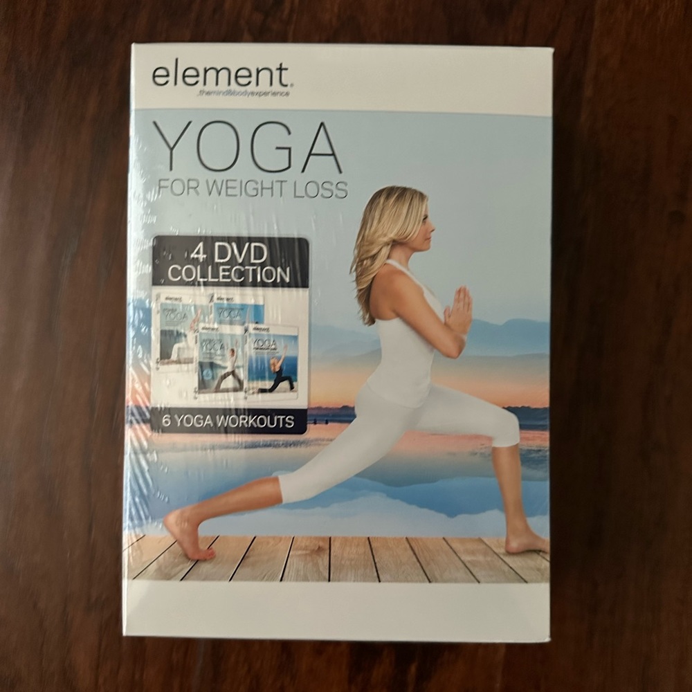 *NEW* Yoga for weight loss - 4 DVD set